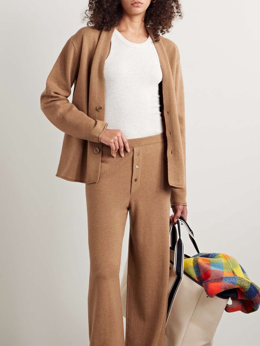 Guest in Residence x Casa Cipriani everywhere oversized cashmere cardigan